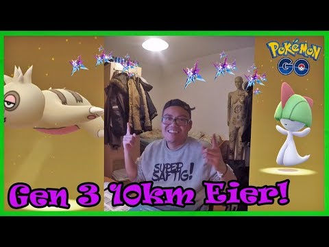 Meine ERSTEN Gen 3 10km Eier & was ist das? - lootchest.de Opening! Pokemon Go! Video