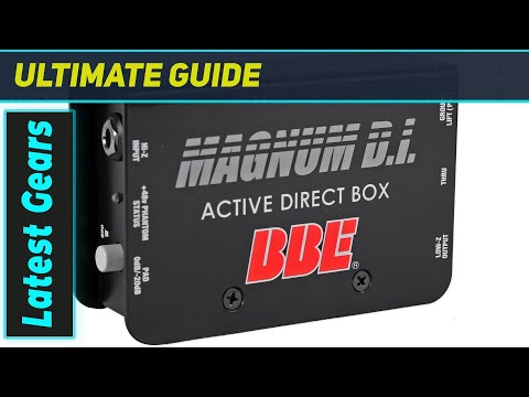 BBE Magnum DI Active Direct Box 2010s - Black image 8