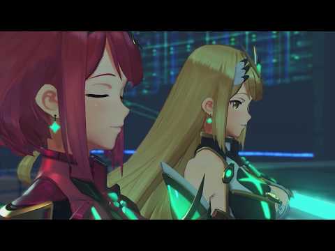 Xenoblade Chronicles 2 Cutscene 133 - Rex, Pyra, Mythra, and... - ENGLISH