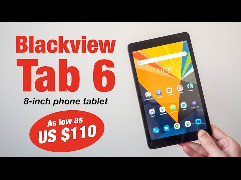 Blackview Tab 6: BUDGET 8-inch phone tablet