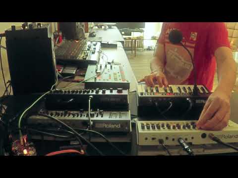 EA-1 VP-03 Streichfett TR-08 TR-09 SH-01A PO-12 - Live Freaky Monday Jam - 2018-10-15