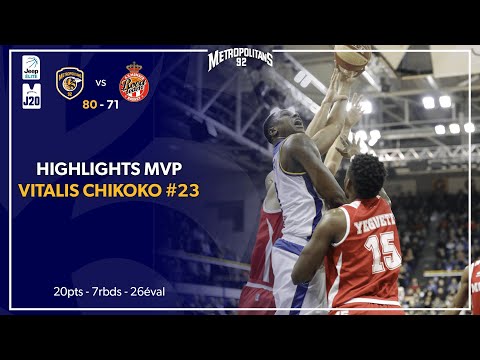 Highlights MVP Vitalis CHIKOKO - J20 Jeep Elite vs. AS Monaco