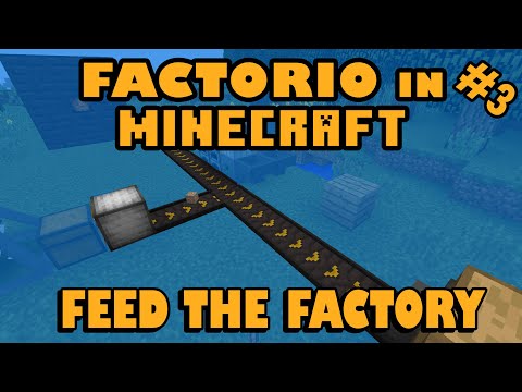 Enderprise Architecture - Factorio in Minecraft - E03 Feed The Factory Minecraft