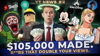 $105,000 Faceless YouTube Niche, YT Algorithm Updates, Roblox & Brainrot | YT NEWS #2