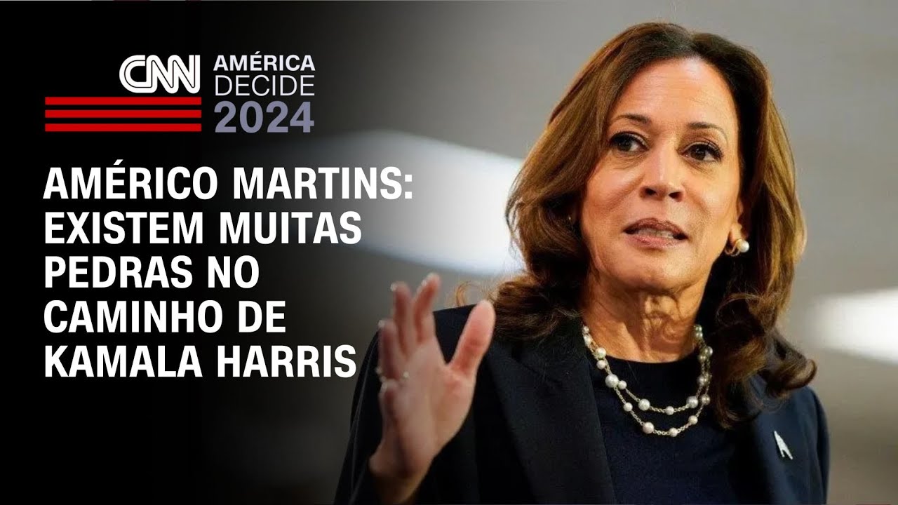 Américo Martins: Existem muitas pedras no caminho de Kamala Harris | CNN NOVO DIA
