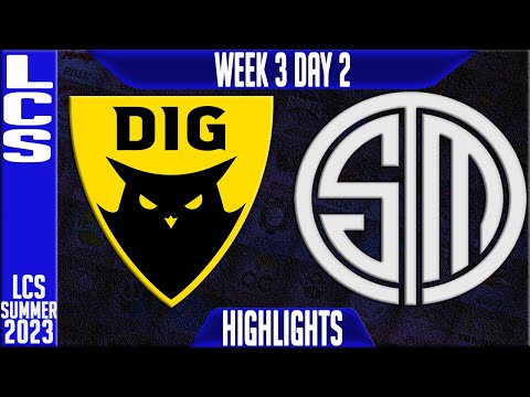 DIG vs TSM Highlights | LCS Summer 2023 W3D2 | Dignitas vs Team Solomid