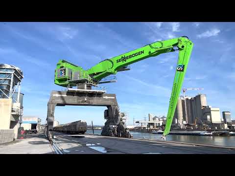 Sennebogen 895E Hybrid, the World's largest material handler