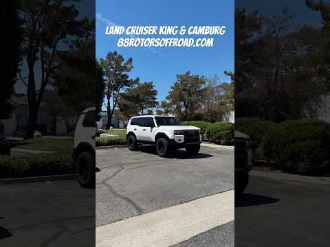 Land Cruiser LC250 King & Camburg Lift Kit #88rotorsoffroad