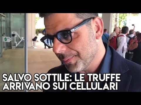 Salvo Sottile: Oggi il rischio truffa arriva direttamente sui cellulari