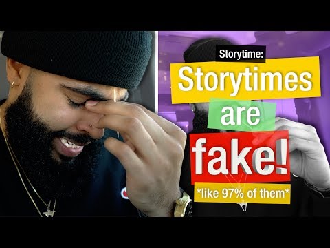 Storytime: YouTube Storytime Videos are Fake (like 97% of them)