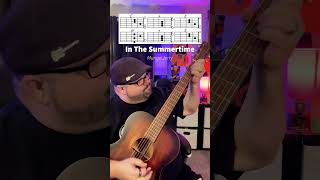 In The Summertime by Mungo Jerry Guitar Tutorial! #guitar #shorts #music #youtubeshorts #guitarra