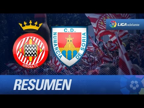 Resumen de Girona FC (2-3) CD Numancia
