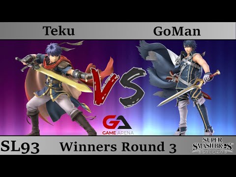 SmashLAN'd 93 - Winners Round 3: Teku (Ike) vs GoMan (Chrom)