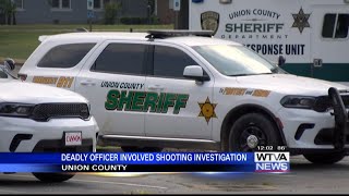 Union County sheriff gives update on officer involved shooting