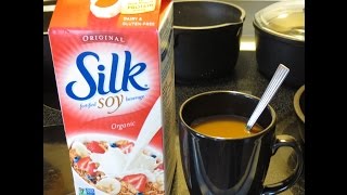 Using Silk Soy Milk for coffee (and a general product review!)