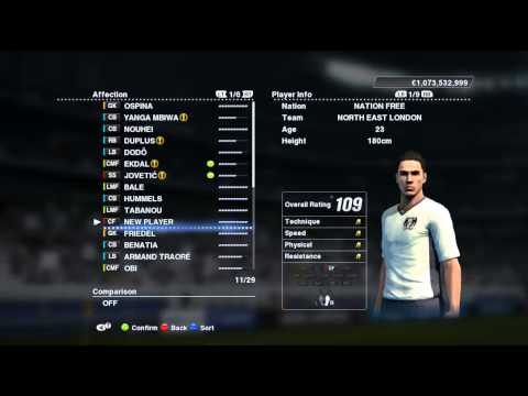 Best Master League Players (Pes 2013)