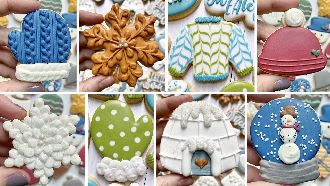One LAST goodbye to winter! ~ Satisfying cookie decorating | The Graceful Baker