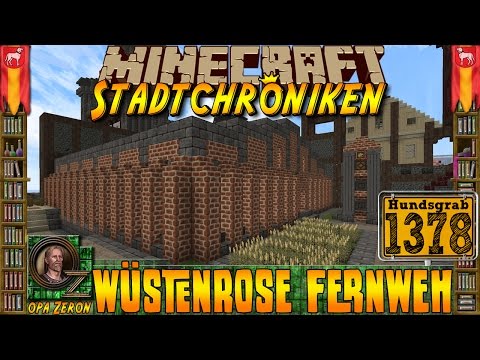 Minecraft #1378 -Stadtchroniken- Wüstenrose Fernweh [HD+Deutsch]