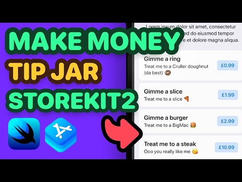 Make Money While You Sleep 😴 Build A Tip Jar In SwiftUI Using StoreKit2 💰 thumbnail