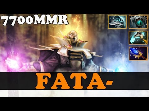Dota 2 - FATA- 7700 MMR Plays Invoker - Ranked Match Gameplay