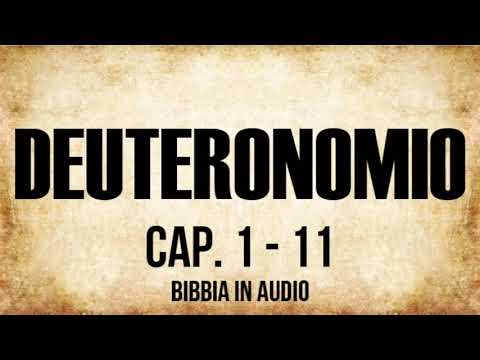 05 - Deuteronomio - PARTE 1 (BIBBIA ITALIANA IN AUDIO)