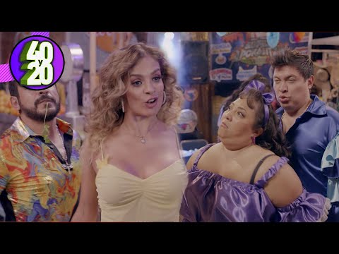 ¡La Toña se topa con su enemiga y su ex en reto de baile! | 40 y 20 | C8 1/4 T10 | Distrito Comedia