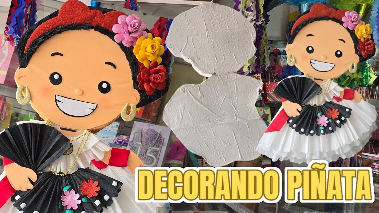 Cómo hacer una piñata Jarocha / Piñatas mexicanas 🇲🇽