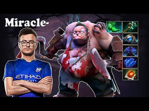 Miracle - Pudge Support vs SumaiL Hoodwink | Dota 2 7.32b Gameplay