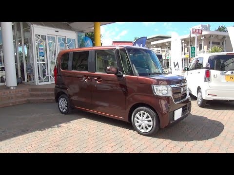 2017/2018 New HONDA N-BOX Honda SENSING 4WD - Exterior & Interior