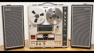 Video thumbnail for Sony TC 630 Reel-to-Reel Demo by KKnockk