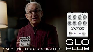 Video thumbnail for SOLDANO SLO PLUS Pedal - a complete SUPER LEAD OVERDRIVE in a small box by Soldano Custom Amplification