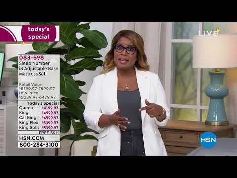 HSN | Sleep Number Mattresses 08.04.2019 - 12 AM