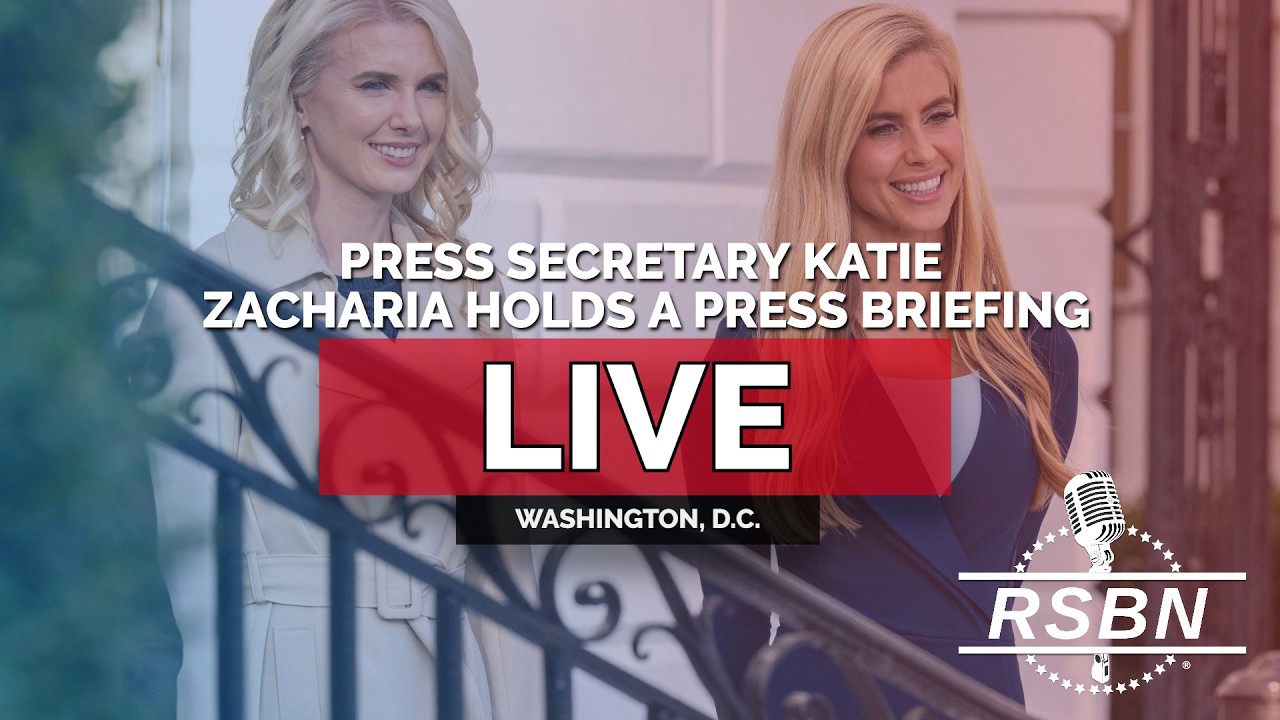 LIVE: White House Press Secretary Katie Zacharia Holds Inaugural Press Briefing - 10/13/26