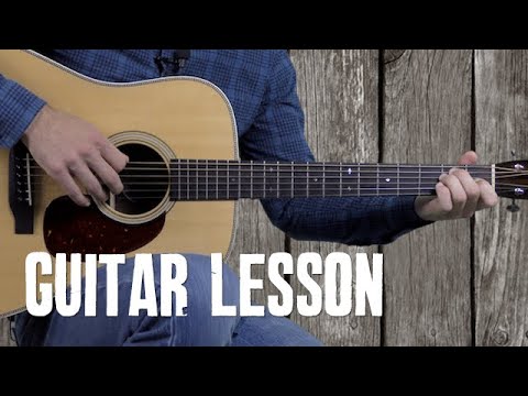Johnny Cash Style Rhythm and Fills - Easy Country Guitar Lesson