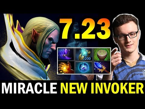 MIRACLE INVOKER 7.23 Outlanders New Patch - Scepter Reworked & Neutral Items Dota 2