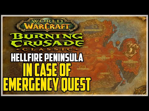In Case of Emergency WoW TBC Quest