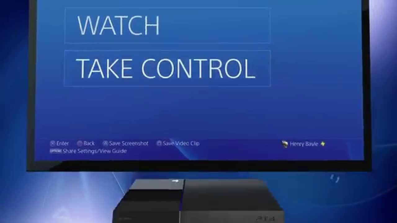 PS4’s Share Play feature in action – new video