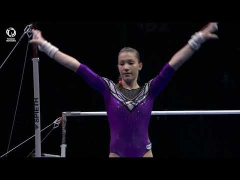 Vladislava URAZOVA (RUS) - 2021 European silver medallist, uneven bars