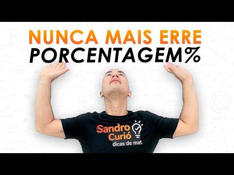 Fácil e Rápido | APRENDA PORCENTAGEM EM 8 MINUTOS