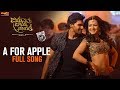 A For Apple Full Audio Song Jaya Janaki Nayaka Bellamkonda Srinivas Rakul Preet DSP
