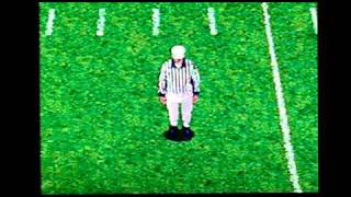 NFL Football 94 Starring Joe Montana on the Sega Nomad / Genesis / Megadrive. Gameplay & Commentary