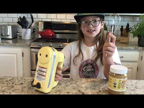 Sophie bee’s kitchen, mixing peanut butter