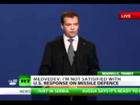 Medvedev warns of arms race without agreement on missile defense - G8 Summit Deauville France US