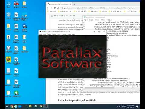RETROWAVE OPL3 - Dosbox-x 0.83.14  : INTEL Q77 usb3.0 test : Descent OPL3 stereo(windows10 64bit)-2