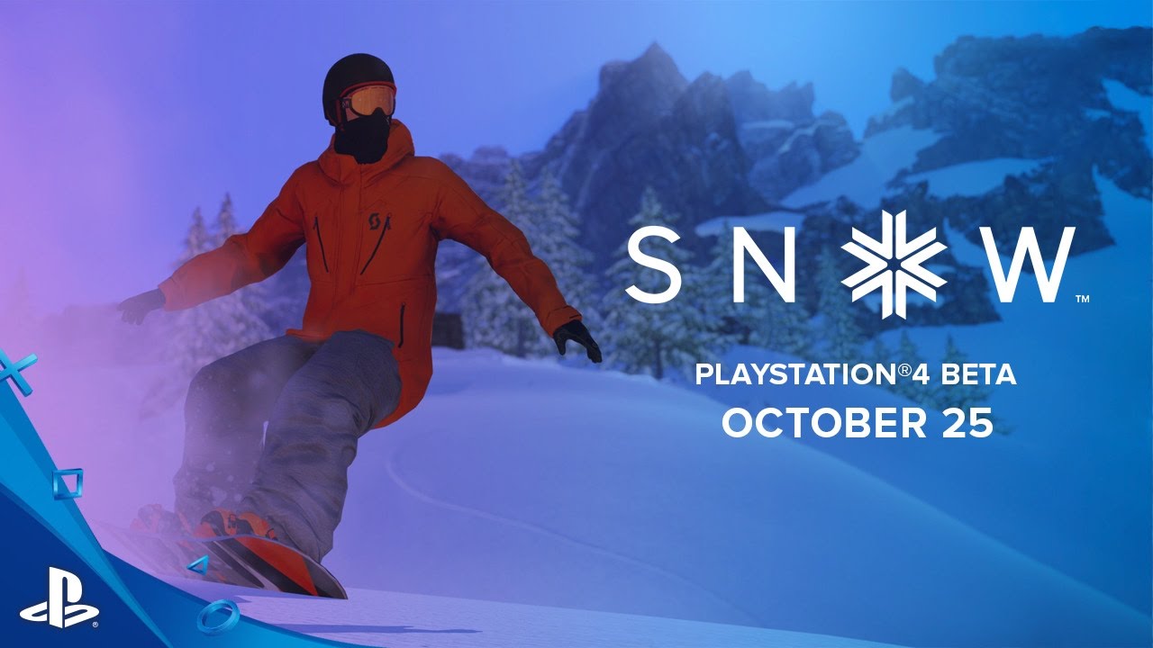 Snow Beta Hits the Slopes October 25 on PS4