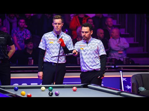 Match 2 | Albin Ouschan/Eklent Kaçi vs Tyler Styer/Chris Reinhold | 2021 Mosconi Cup