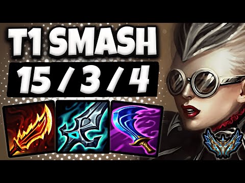 T1 Smash Vayne ADC vs Kaisa - Rank #4 Korea Challenger Patch 25.4 ✅