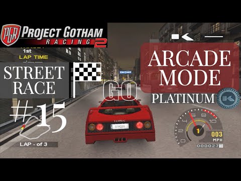 Project Gotham Racing 2 Arcade Mode Platinum  |  Let's Play  |  Street Race #15