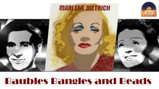 Marlene Dietrich - Baubles Bangles and Beads (HD) Officiel Seniors Musik