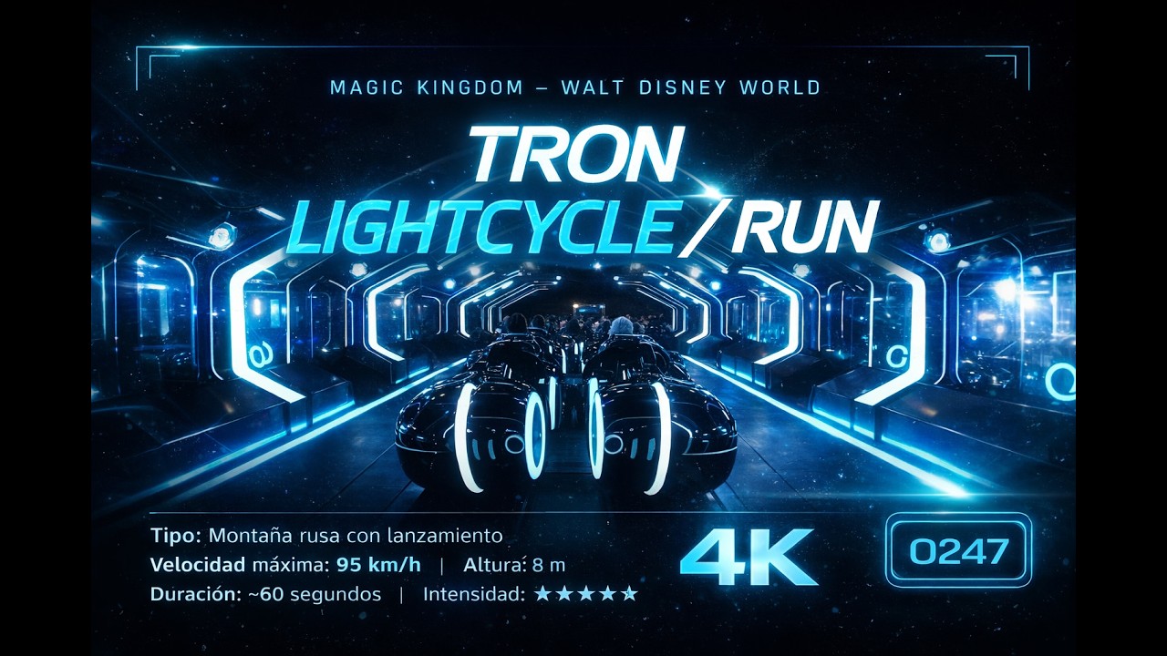 Vista previa del video POV de Tron Lightcycle / Run